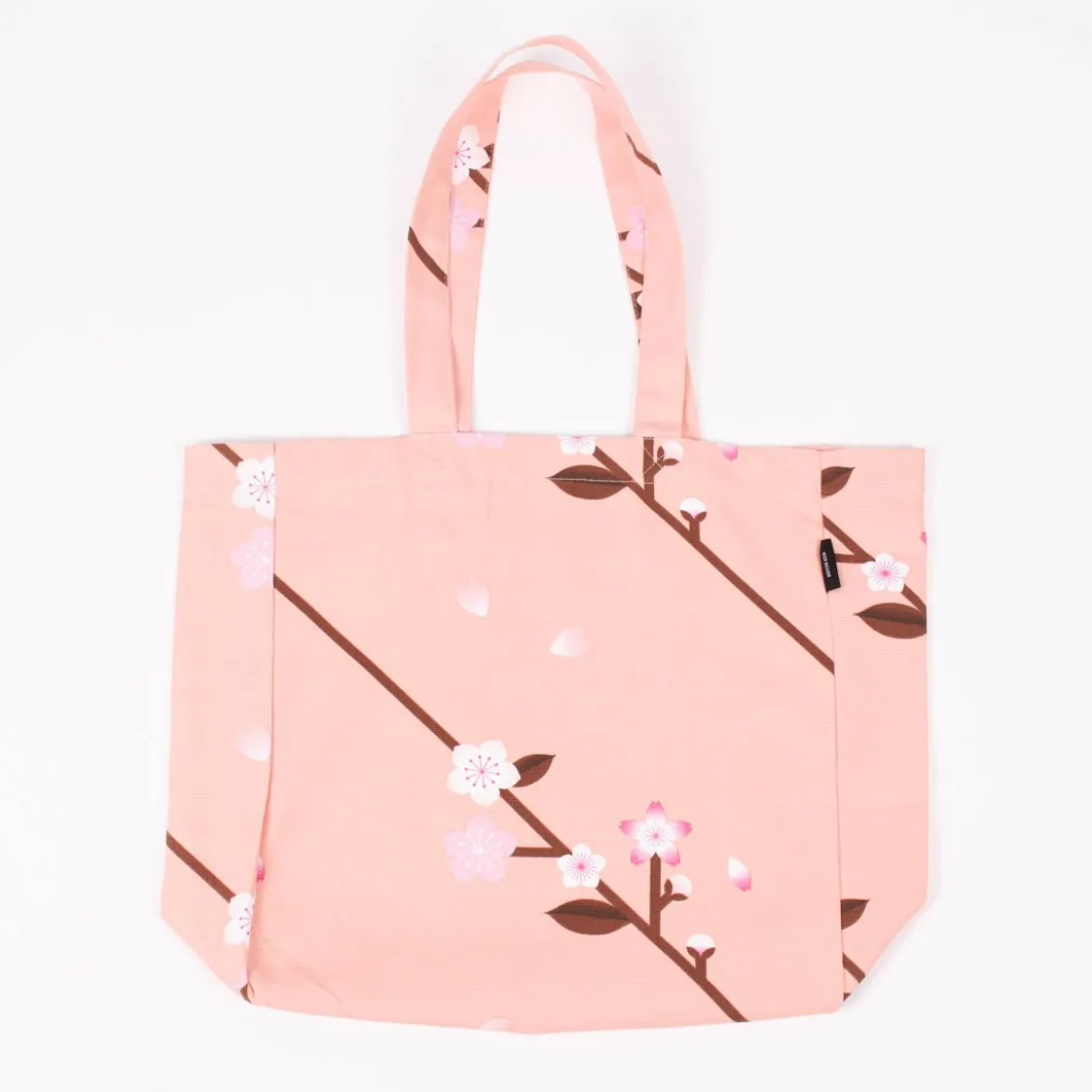 Rico Design Canvasshopper Kirschblüten Sakura pfirsich rosa 38x40x13cm