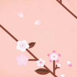 Rico Design Canvasshopper Kirschblüten Sakura pfirsich rosa 38x40x13cm