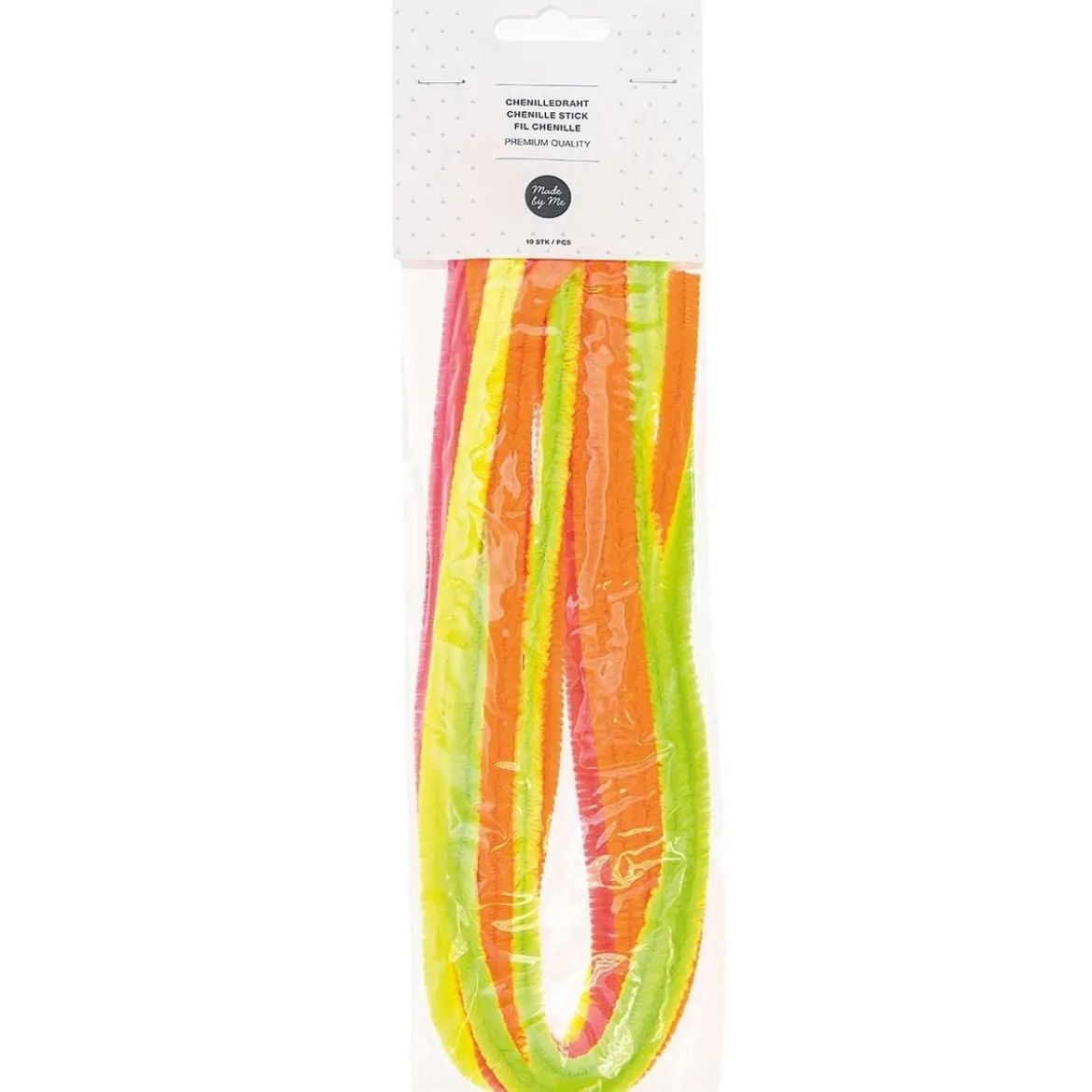 Rico Design Chenilledraht-Mix Neon 50cm 10 Stk