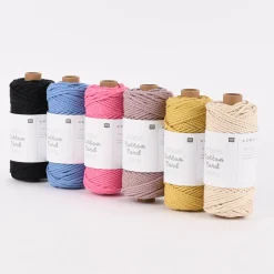 Rico Design Creative Cotton Cord Skinny 190g 55m verschiedene Farben