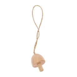 Rico Design 3D Dekohänger Pilz klein Holz natur 3x4cm