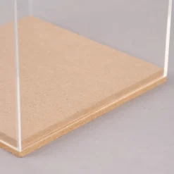 Rico Design Dekohaube Würfel Kunststoff Holz 12,5x12,5x13cm
