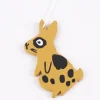 Rico Design Dekohänger Osterhase gefleckt Holz braun schwarz 16cm