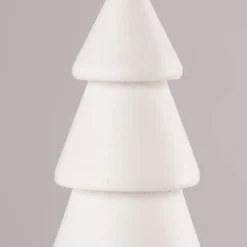 Rico Design Dekohänger Tannenbaum mit Glocke weiß 22x4cm