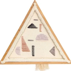 Rico Design Dekostickrahmen Dreieck Holz 27,5x24cm