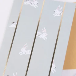 Rico Design DIY Card Bunny Hop mint gold 3 tlg.
