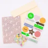 Rico Design DIY Card Hasen im Feld rosa gold 3 tlg.