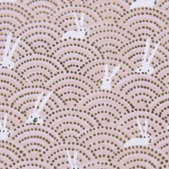 Rico Design DIY Card Hasen im Feld rosa gold 3 tlg.