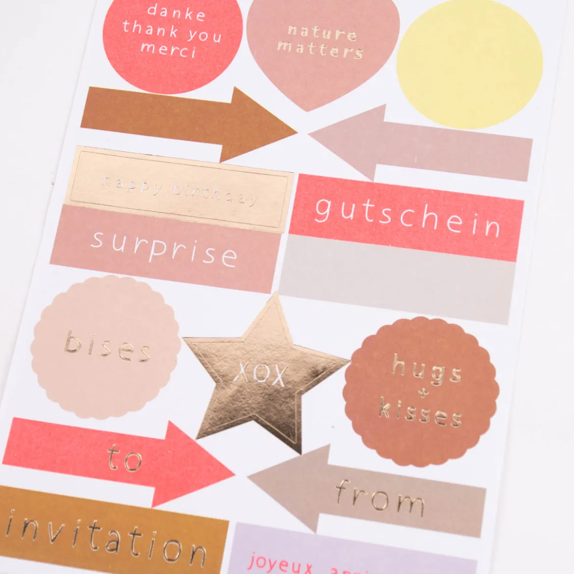 Rico Design DIY Card Kirschblüte ocker 12,5x17,6cm