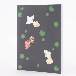 Rico Design DIY Card Kois dunkelblau 12,5x17,6cm