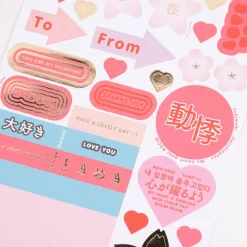 Rico Design DIY Card Manga Love bunt 12,5x17,6cm