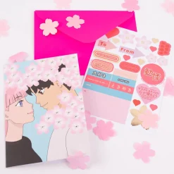 Rico Design DIY Card Manga Love bunt 12,5x17,6cm