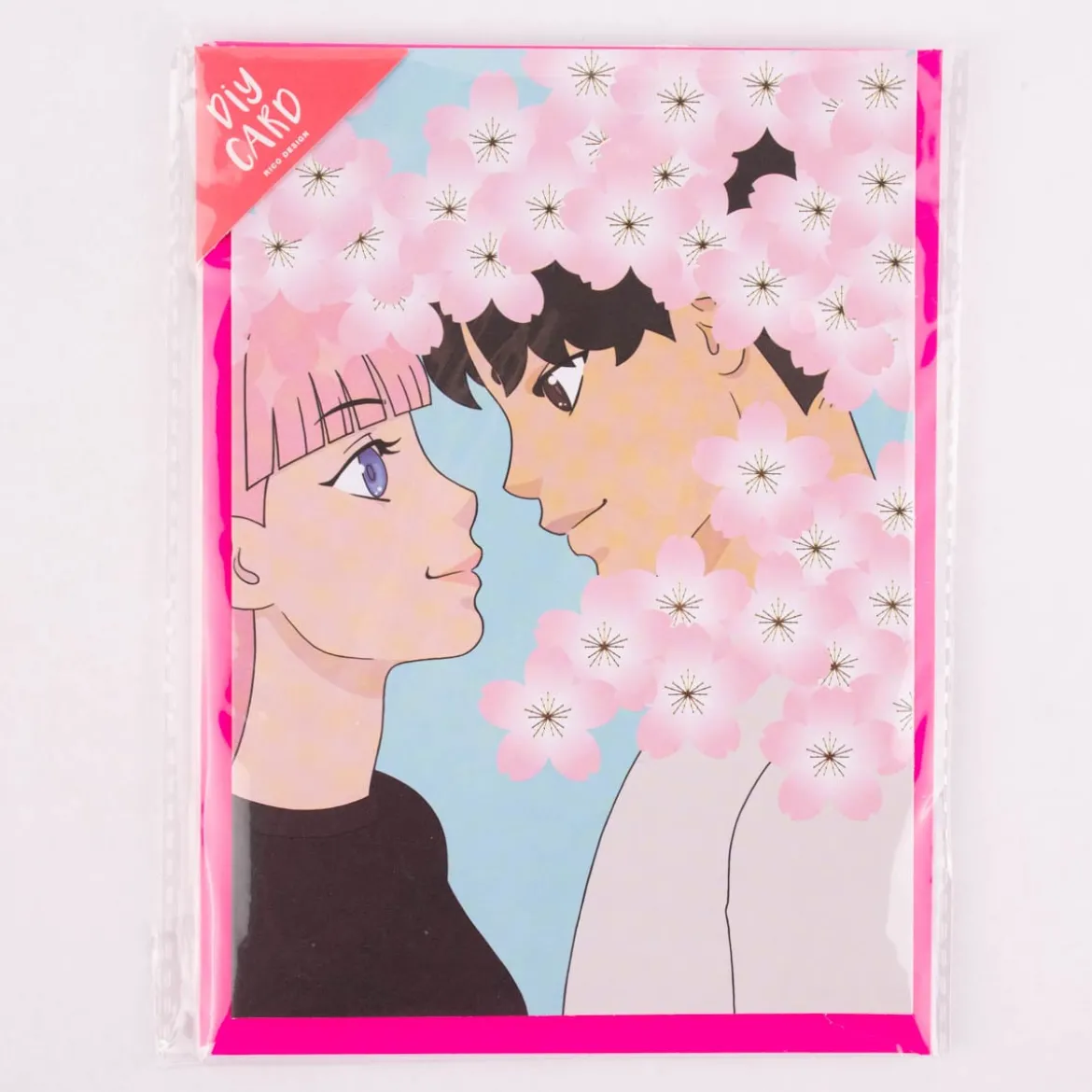 Rico Design DIY Card Manga Love bunt 12,5x17,6cm