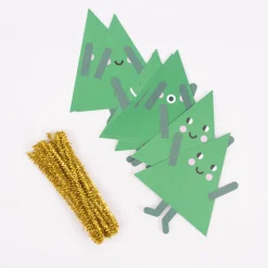 Rico Design Geschenkanhänger Tannenbaum 8 Stück 8x10cm