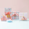 Rico Design Geschenkanhänger Wolken 4 Stück verschiedene Designs