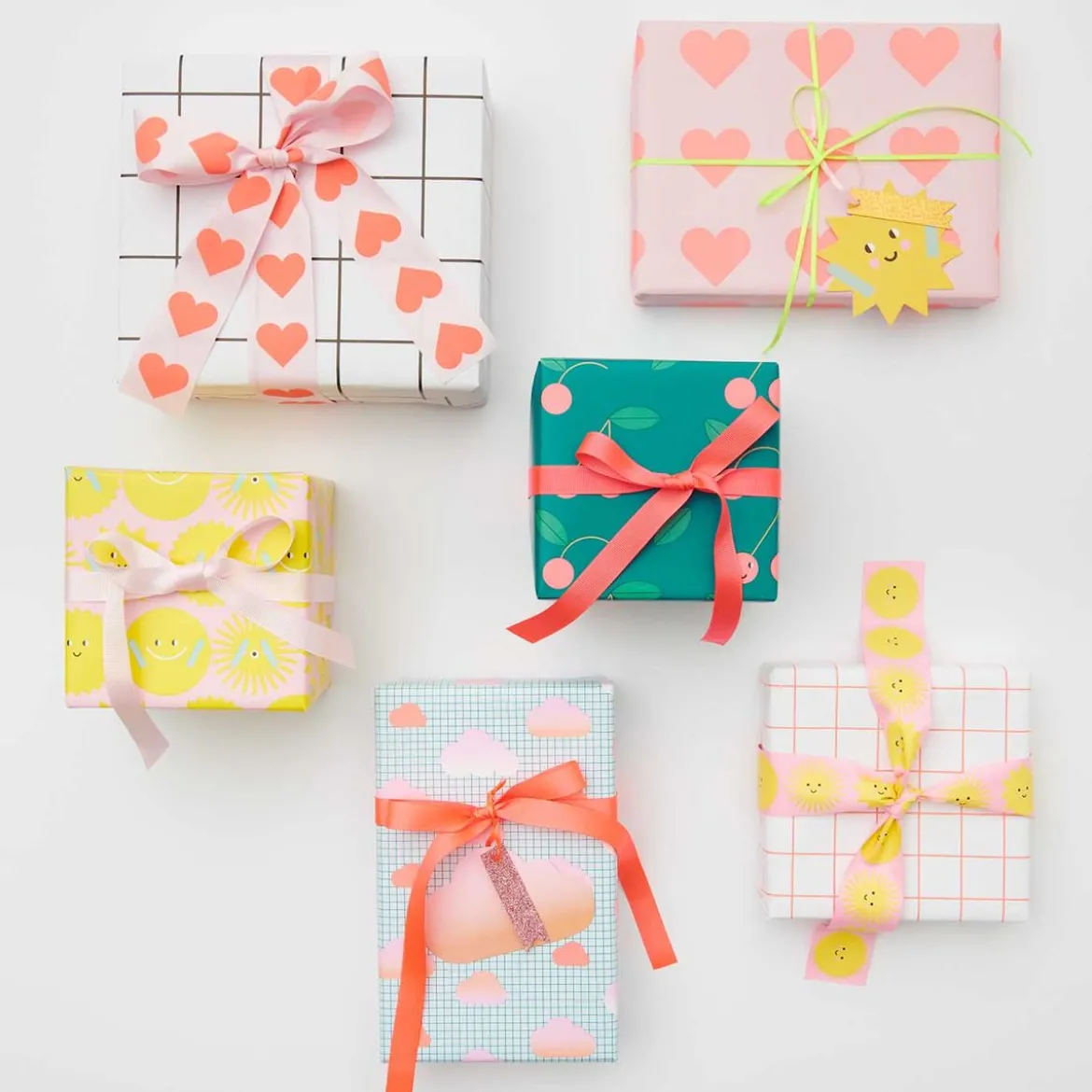 Rico Design Geschenkpapier Rolle Happy Birthday figürlich 70x200cm verschiedene Motive
