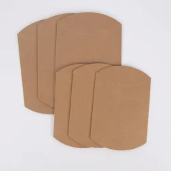 Rico Design Geschenkschachteln Mix Kraftpapier braun 6 Stück verschieden groß