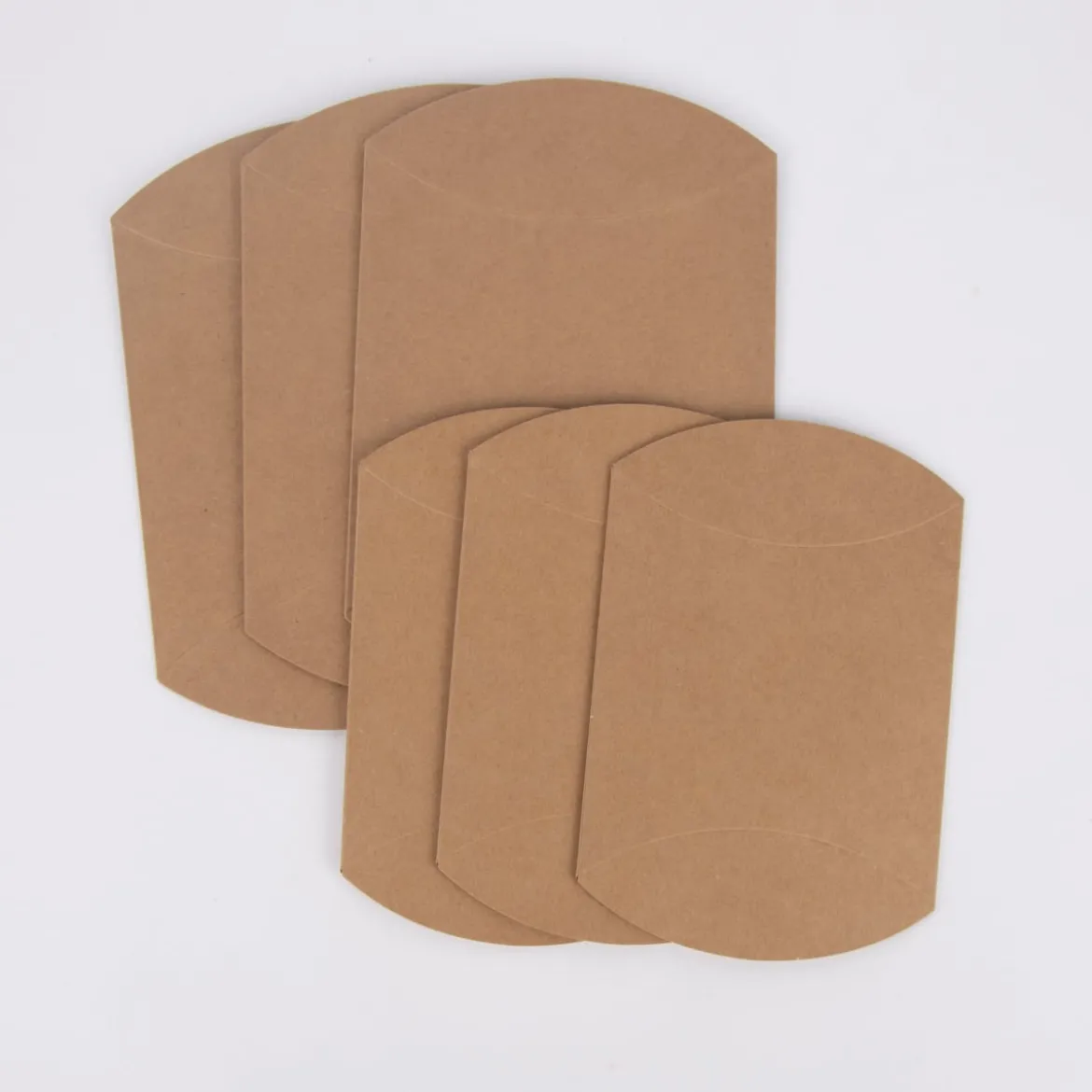 Rico Design Geschenkschachteln Mix Kraftpapier braun 6 Stück verschieden groß
