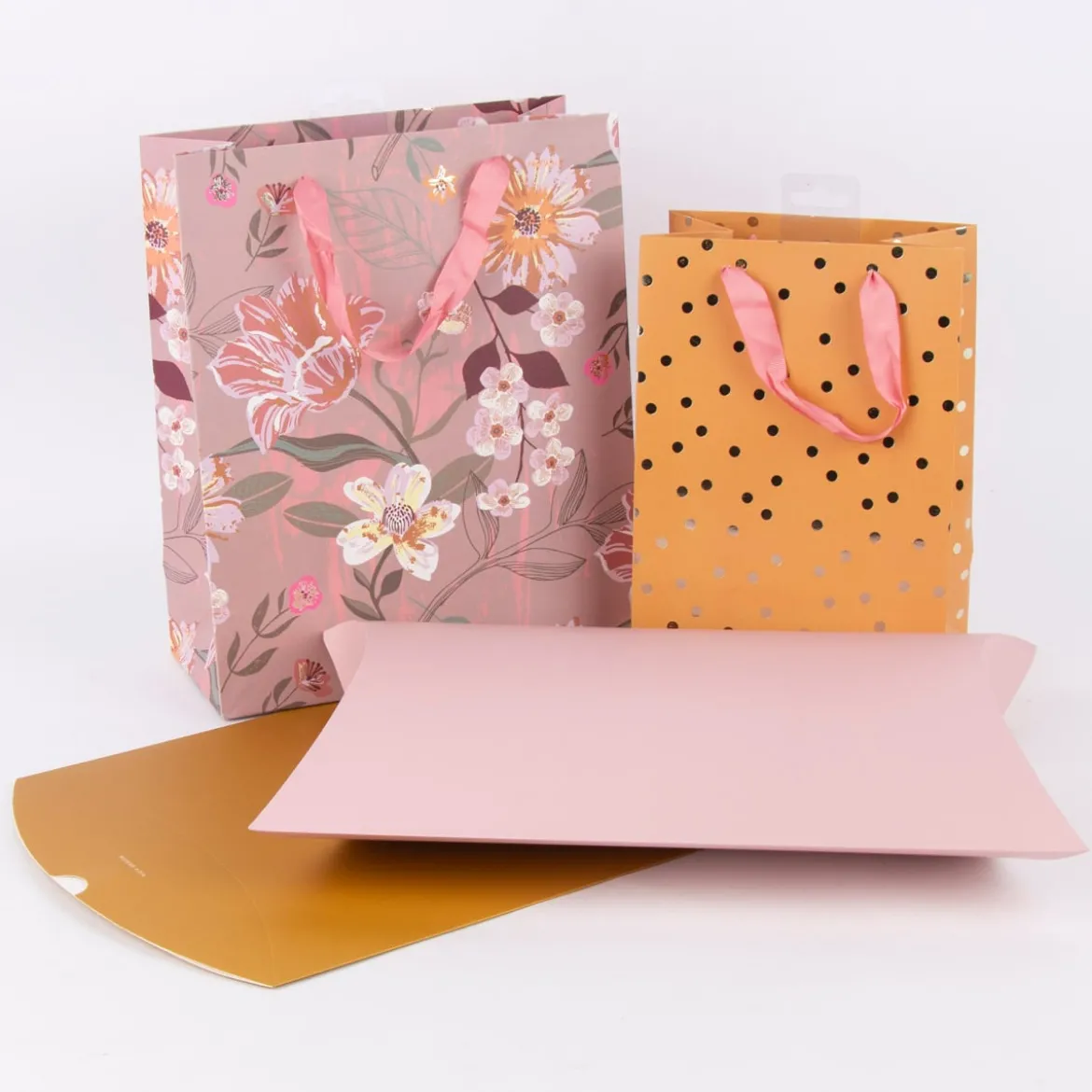 Rico Design Geschenkschachtel XXL einfarbig rosa 8x28x40cm
