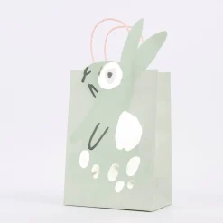 Rico Design Geschenktasche Hase mint 18x35,5x12cm
