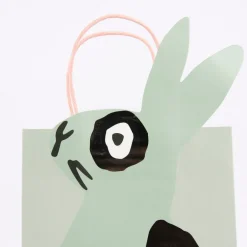 Rico Design Geschenktasche Hase mint 18x35,5x12cm