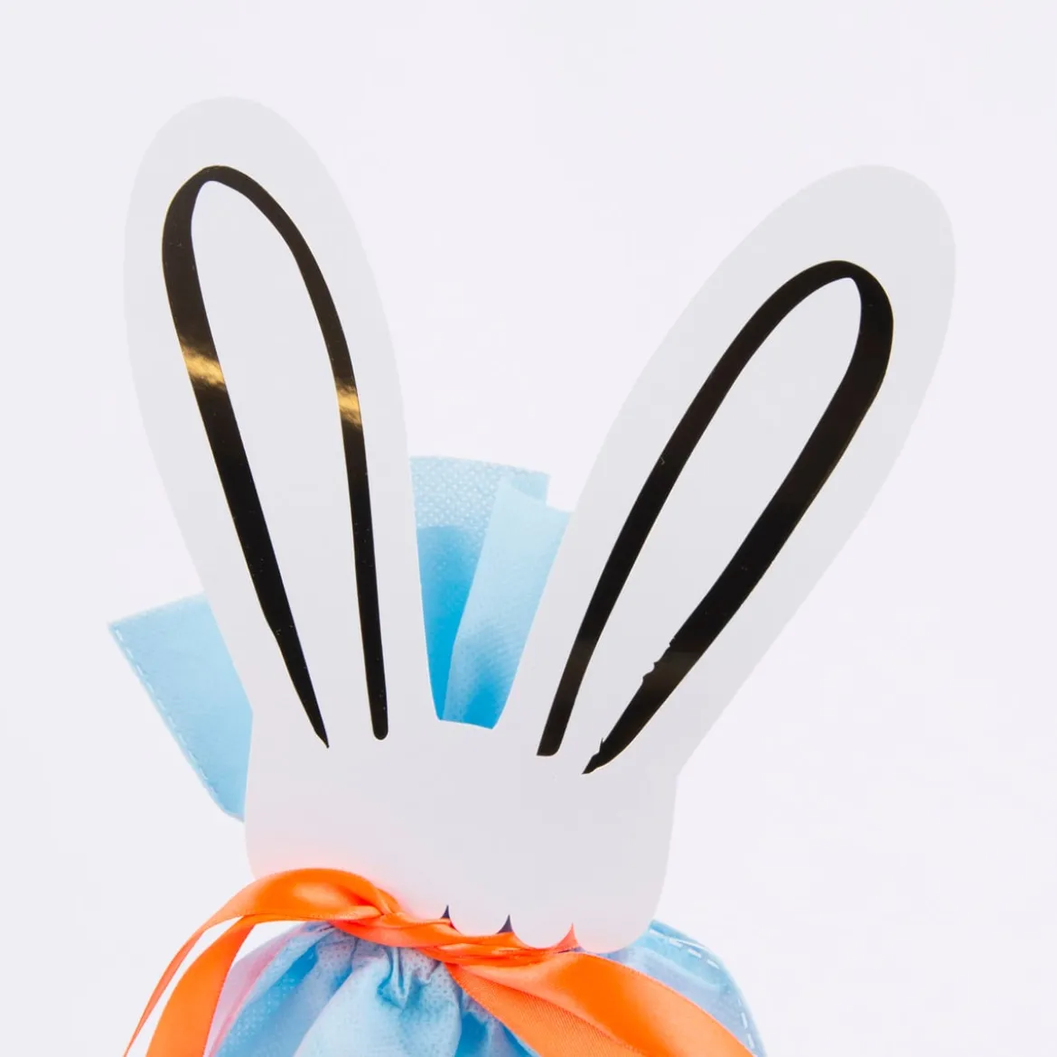 Rico Design Geschenktüte Hase blau 30x45cm