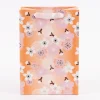Rico Design Geschenktüte mittel Kirschblüten orange rosa 18x26x12cm