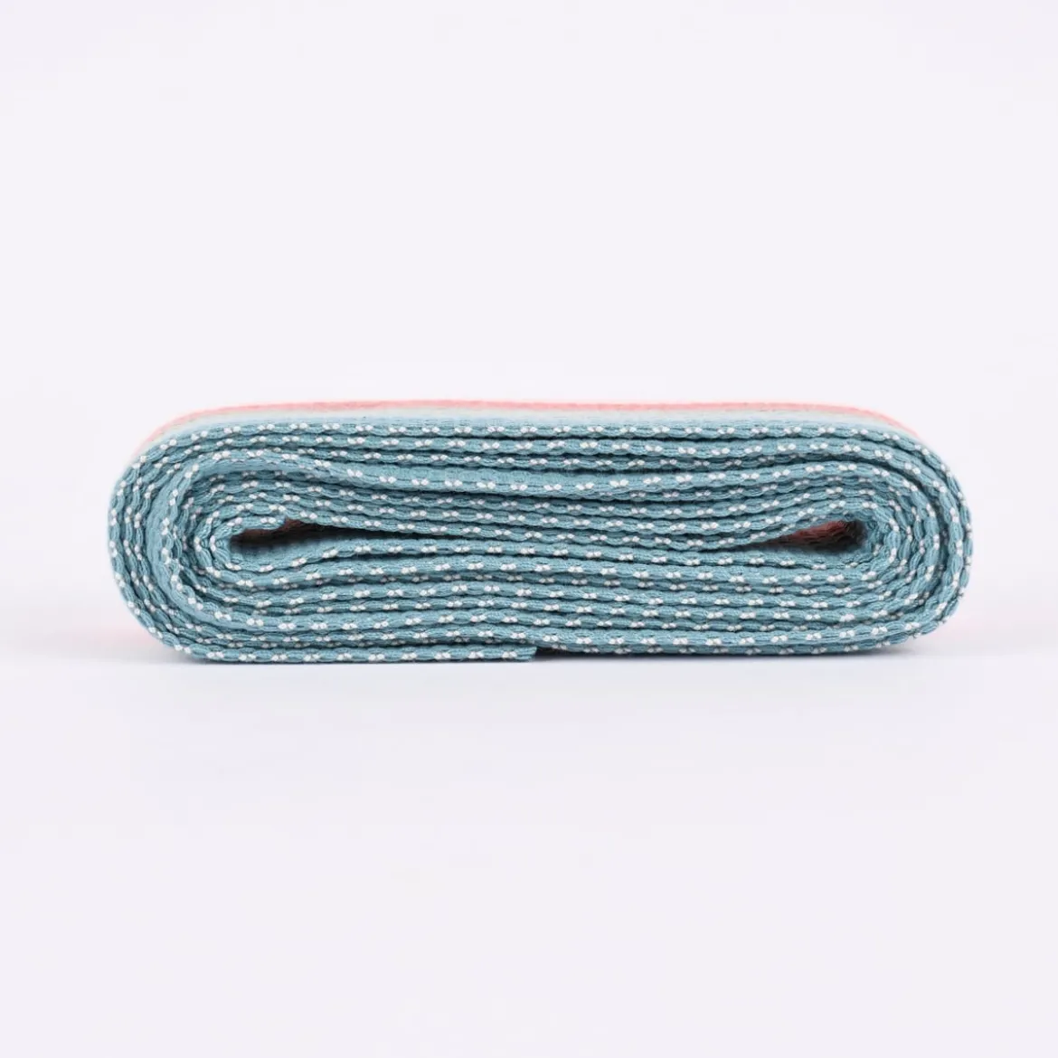 Rico Design Gurtband Streifen schmal bunt smokey 2m Breite: 4cm