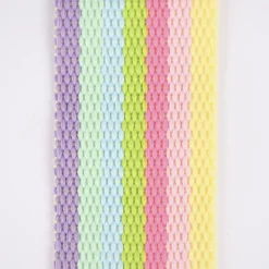 Rico Design Gurtband Streifen schmal bunt 2m Breite: 4cm