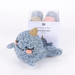 Rico Design Häkelset Ricorumi Animals Narwal mehrteilig