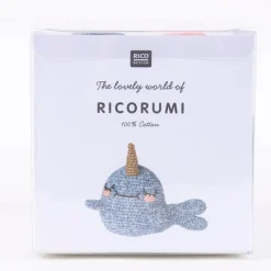 Rico Design Häkelset Ricorumi Animals Narwal mehrteilig