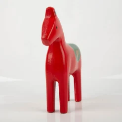 Rico Design Holz Pferd rot 20x5x19,6cm