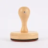 Rico Design Holz-Stempel Made with Love Merry Christmas oval