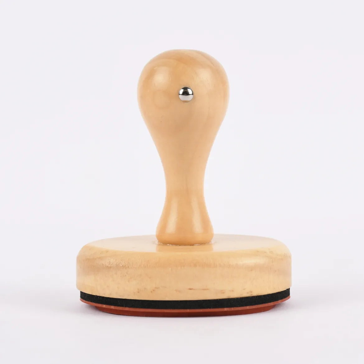 Rico Design Holz-Stempel Made with Love Merry Christmas oval