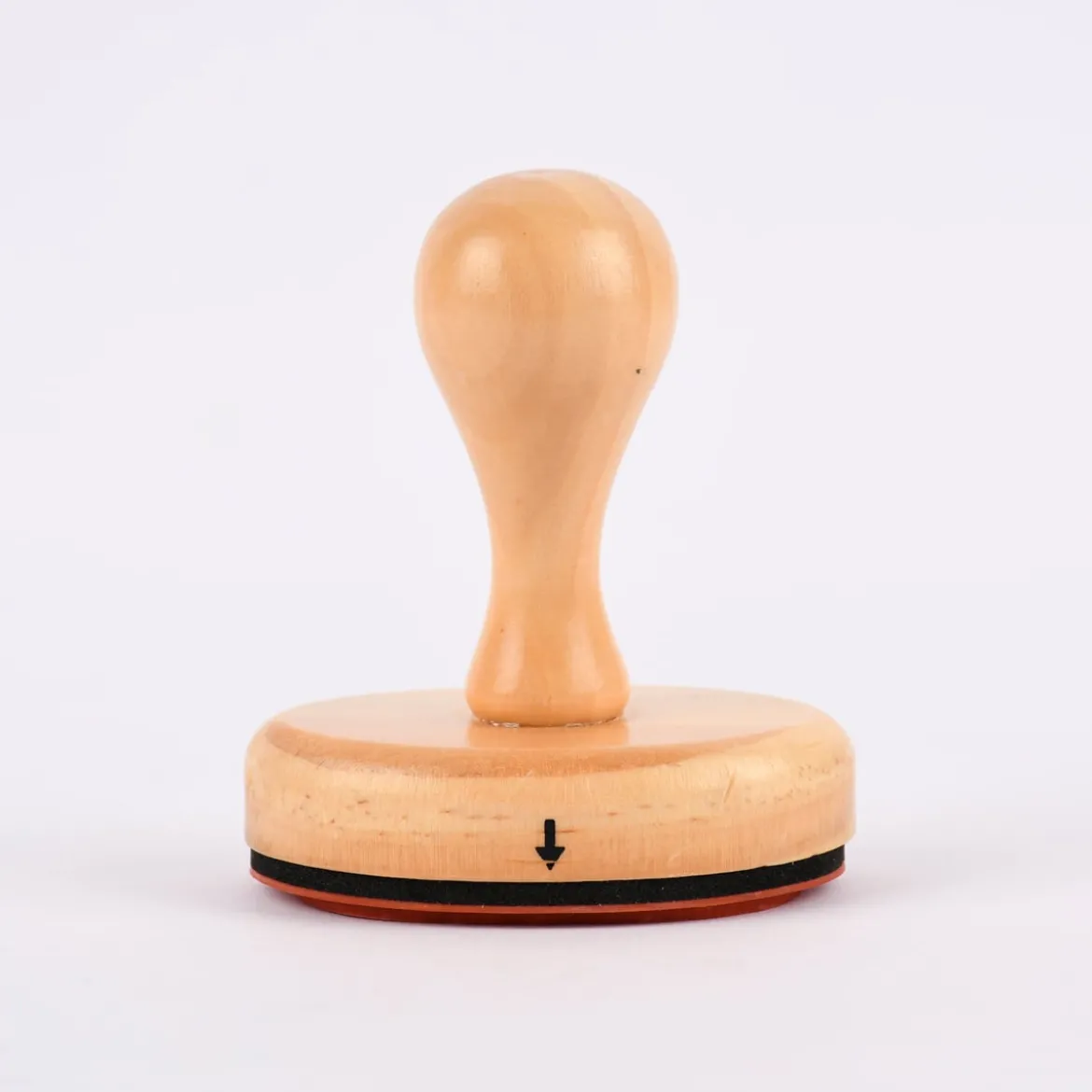 Rico Design Holz-Stempel Made with Love Merry Christmas oval