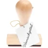 Rico Design Holz-Stempel Wunschzettel