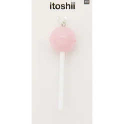 Rico Design itoshii Lolli Anhänger rosa 18x60mm (BxL)