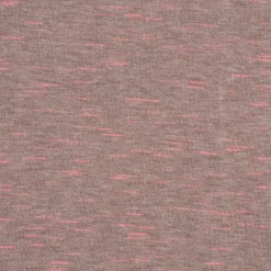 Rico Design Jersey Stoffabschnitt meliert taupe pink 80x100cm