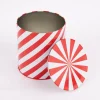 Rico Design Keksdose Streifen rot weiß 15x13,5cm