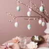 Rico Design Keramik Hase stehend rechts weiss 4,8x2,8x3,3cm