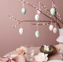Rico Design Keramik Hase stehend rechts weiss 4,8x2,8x3,3cm