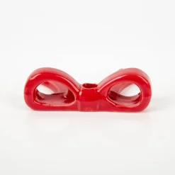 Rico Design Keramik Kerzenhalter Schleife rot 3,4x10,4x7,5cm