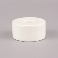 Rico Design Kerzenhalter für Stabkerzen Keramik matt weiß 3x6cm