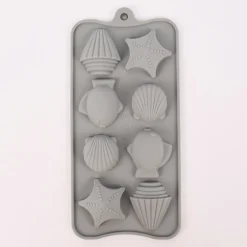 Rico Design Kleine Seifengießform Maritim für 8 Stück 22,5x10,5x2cm