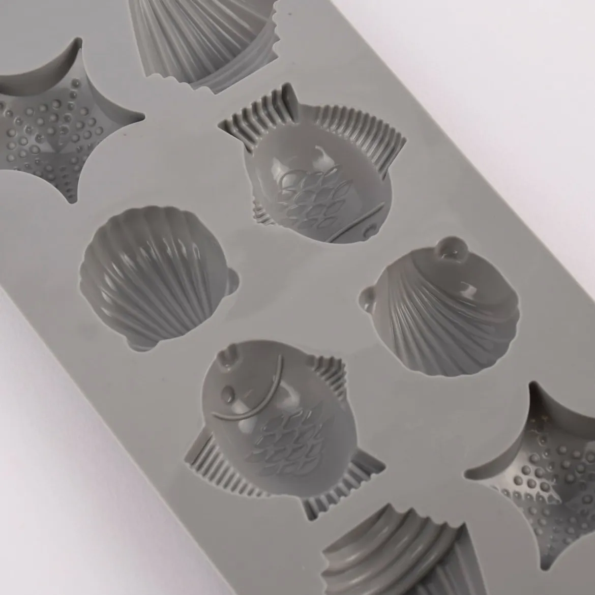 Rico Design Kleine Seifengießform Maritim für 8 Stück 22,5x10,5x2cm