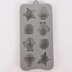 Rico Design Kleine Seifengießform Maritim für 8 Stück 22,5x10,5x2cm