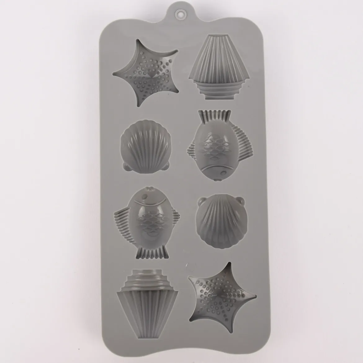 Rico Design Kleine Seifengießform Maritim für 8 Stück 22,5x10,5x2cm