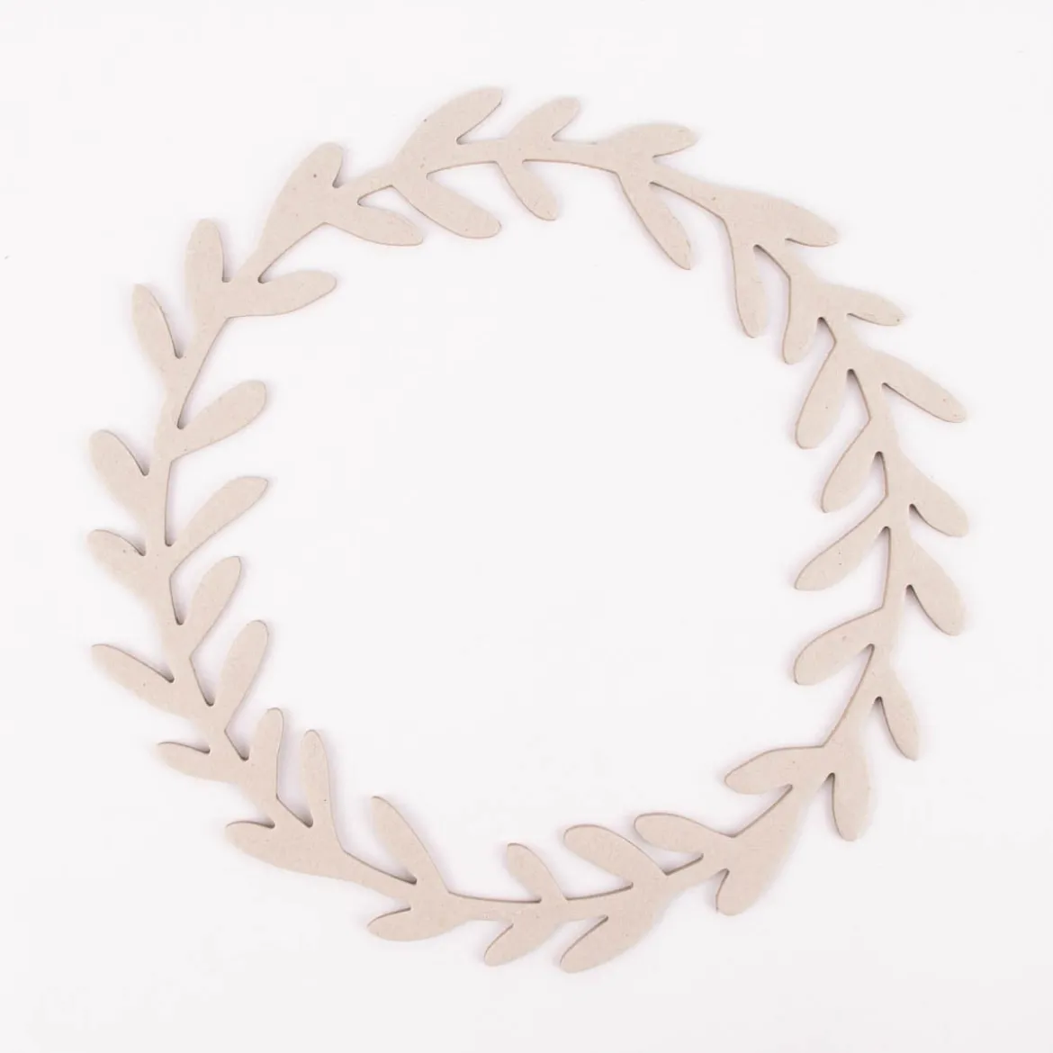 Rico Design Kranz Graukarton natur 25cm