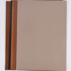 Rico Design Kunstleder Zuschnitte 5 Stück Naturfarbtöne 14,8x21cm