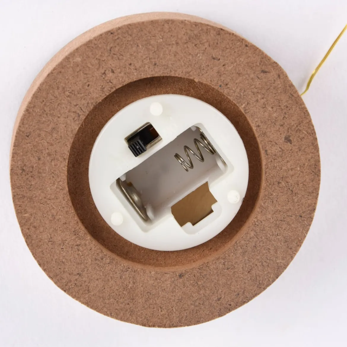 Rico Design LED Lichterkette goldfarbig 1,5 m 15 LEDs für Dekohaube
